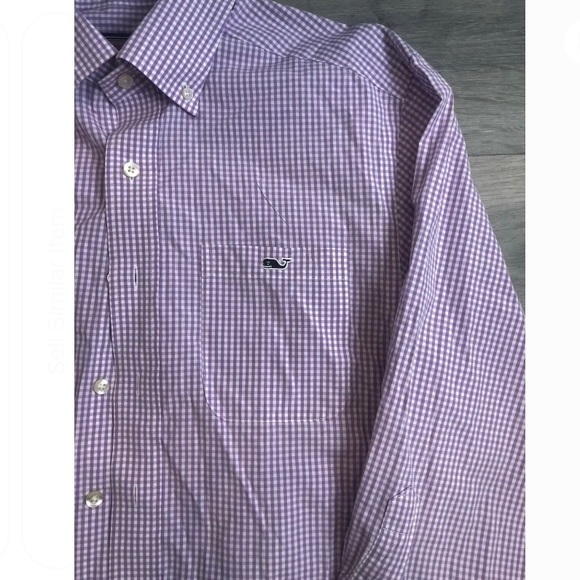 Mens Vineyard Vines Small Long Sleeve Button Down - Picture 2 of 4